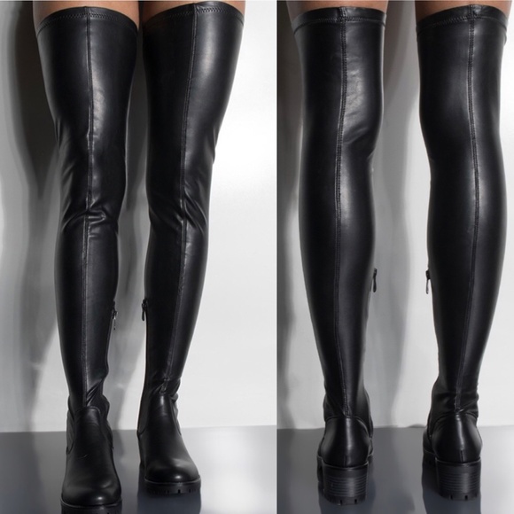 Azalea wang serendipity knee high flat boot Clearance